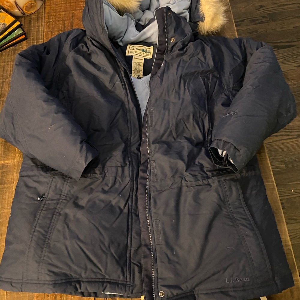 Women’s Goose Down Gore Tex LL Bean Jacket Sz 1X
